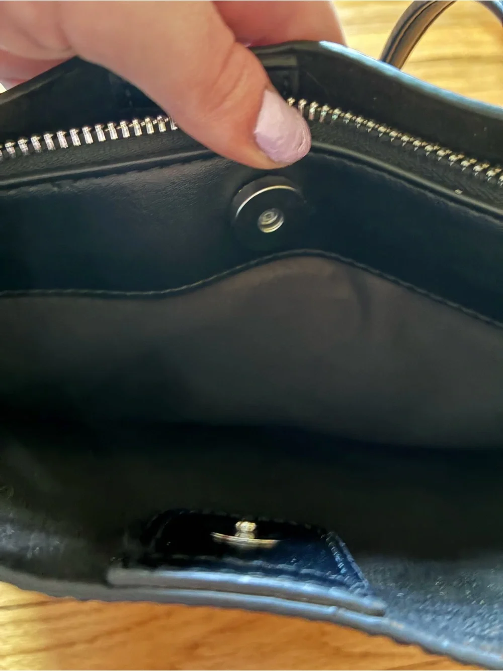 Black Rachel Zoe Tote Purse